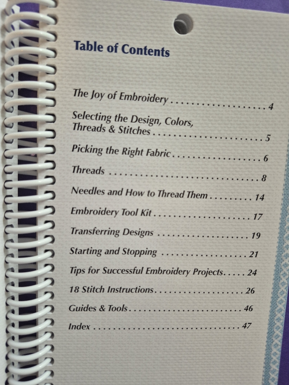 Emma Broidery's Embroidery Stitch Tool Book - Picture 3 of 4